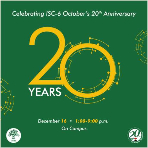 20<sup>th</sup> Anniversary Celebrations